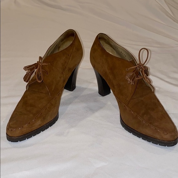 *HOST PICK* VINTAGE GUCCI BOOTIES BROWN SUEDE 7.5 - Picture 12 of 12
